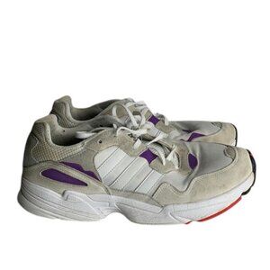 Adidas Originals Yung-96 Men’s 11 Gray‎ White Retro Dad Sneakers DB2601 Worn